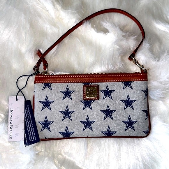 Dooney & Bourke Bags Dooney Bourke Dallas Cowboy Logo Slim Wristlet